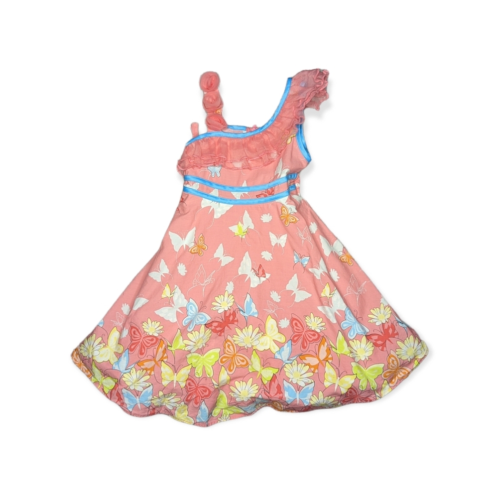 Jessica Ann Fit & Flair Butterfly Dress Size 4